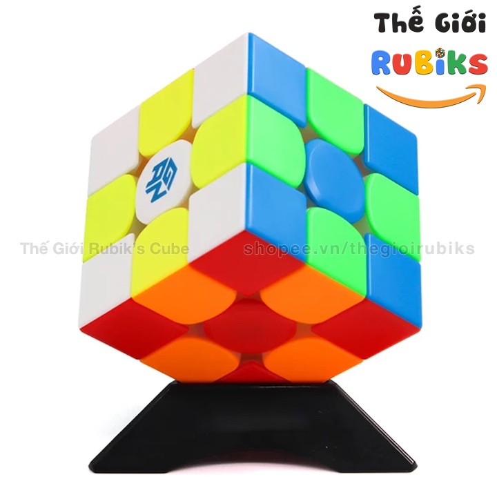 Rubik 3x3 GAN 11 M Pro / Duo Cao Cấp Flagship. Rubik 3x3x3 GAN 11M Frosted, UV Coated, Soft Có Nam Châm.