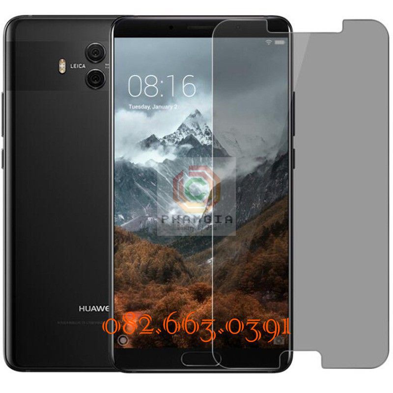 Dán cường lực chống nhìn trộm Huawei Mate 9 lite / Mate 20 dẻo nano