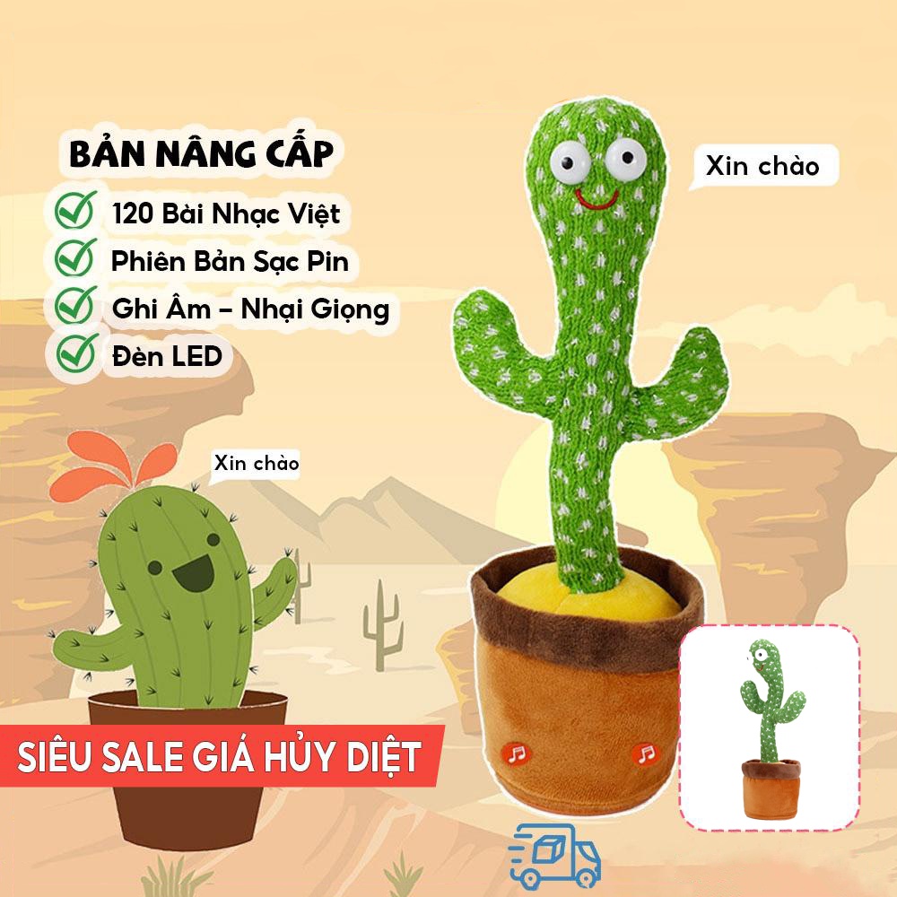 Cây Xương Rồng Nhảy Múa Xương Rồng Biết Nói Nhại Tiếng