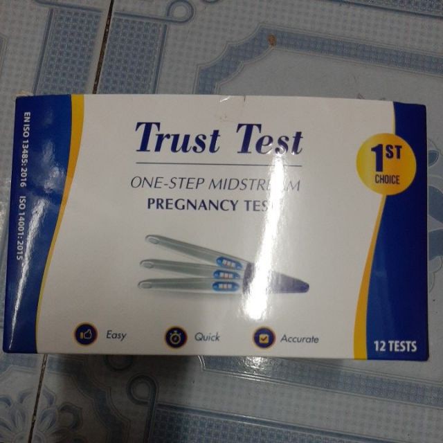 Bút thử thai trust test