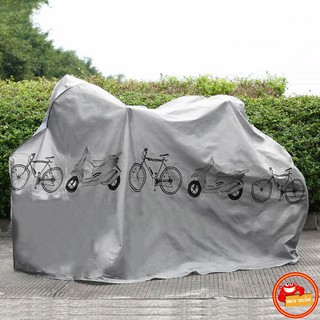 Bạt che xe máy xe đạp chống thấm họa tiết tiện dụng (BHT02)