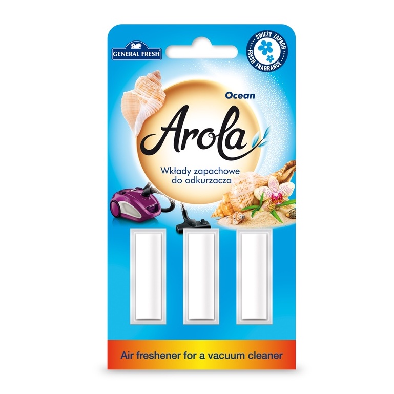 Viên nén khử mùi máy hút bụi Arola - 3 viên