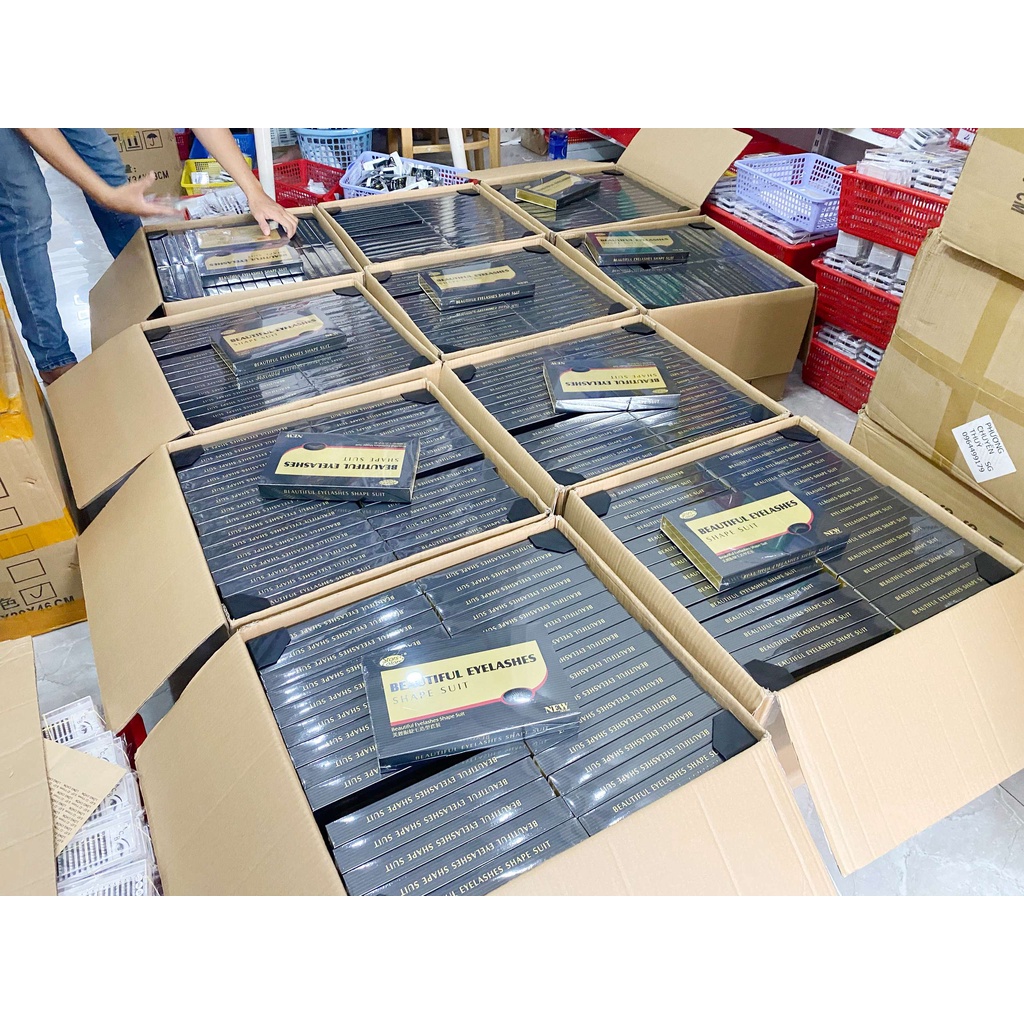 Bộ uốn mi 3d-6d Đen Hàn Quốc-duc-eyelash