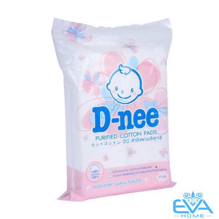 Bông Tẩy Trang Purified Cotton Pads Dnee Thái Lan 45g