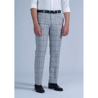 Quần âu nam adam store xanh kẻ qlh52