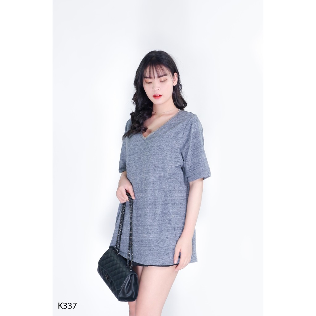 ❤️ ❤️   [GÍAHỦY DIỆT ]  Áo tay lửng oversized Tay Ngắn XK chính hãng  K337  [ẢNH THẬT ]❤️