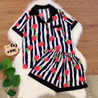 Pijama satin lụa
