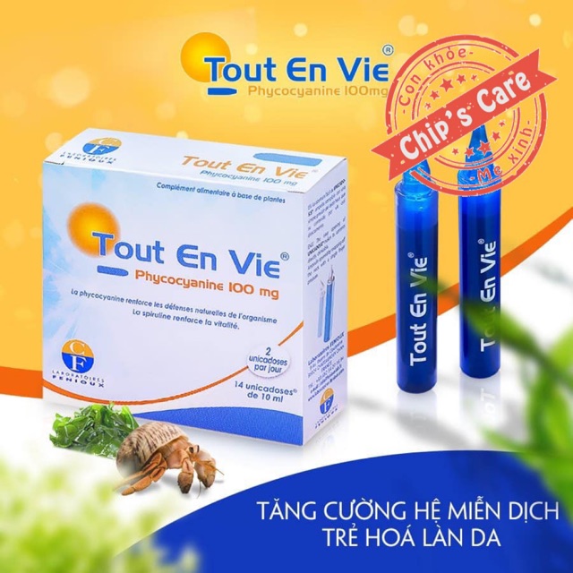 Tảo Tout en Vie Pháp chính hãng