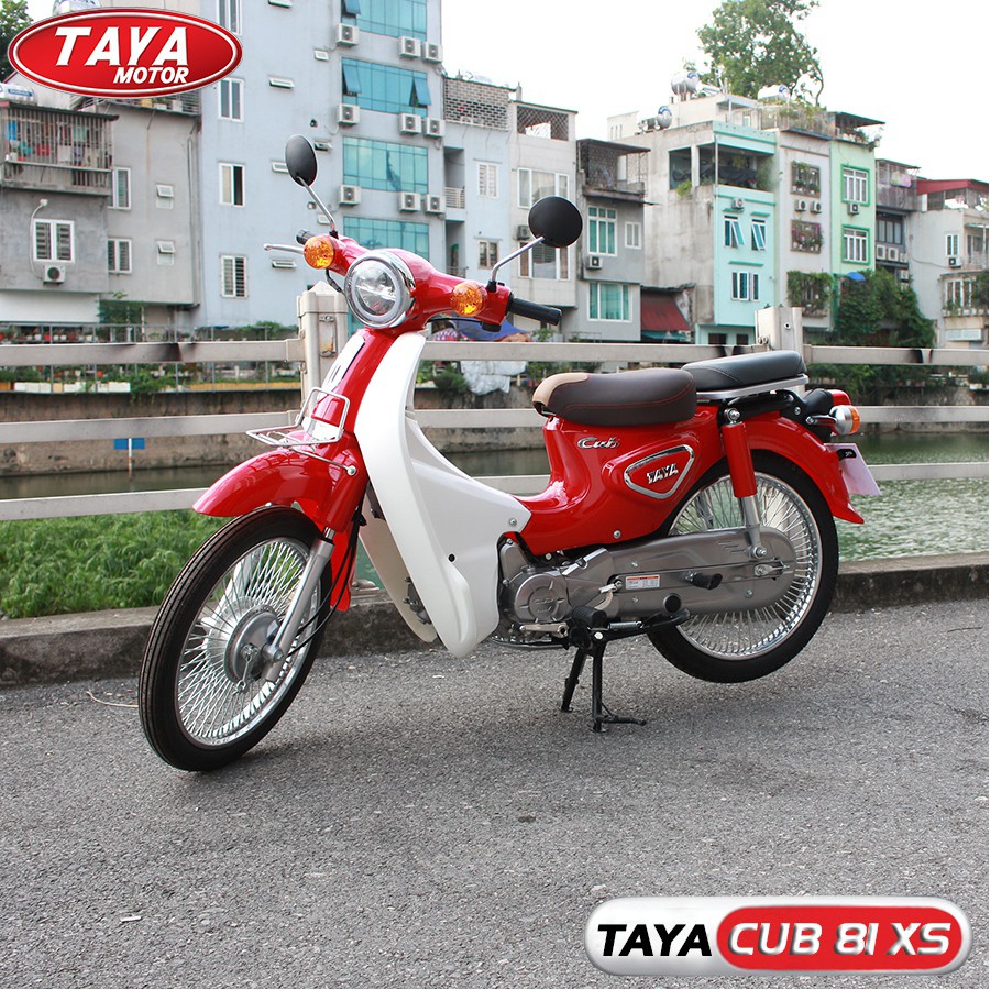 Xe máy CUB 81 TAYA XS (Red)