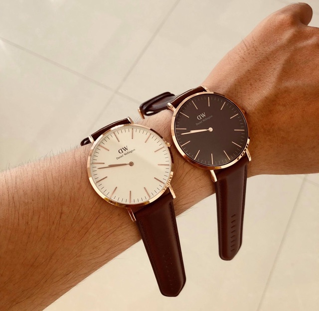 Đồng Hồ Nam Nữ Daniel Wellington - Classic Black Sheffield