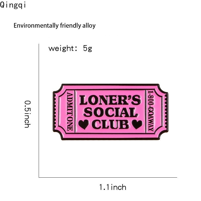 Huy hiệu cài áo MISS ZOE hình chiếc lá cho bạn bè