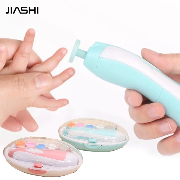 Máy mài móng tay JIASHI chạy điện chống kẹp cho bé sơ sinh