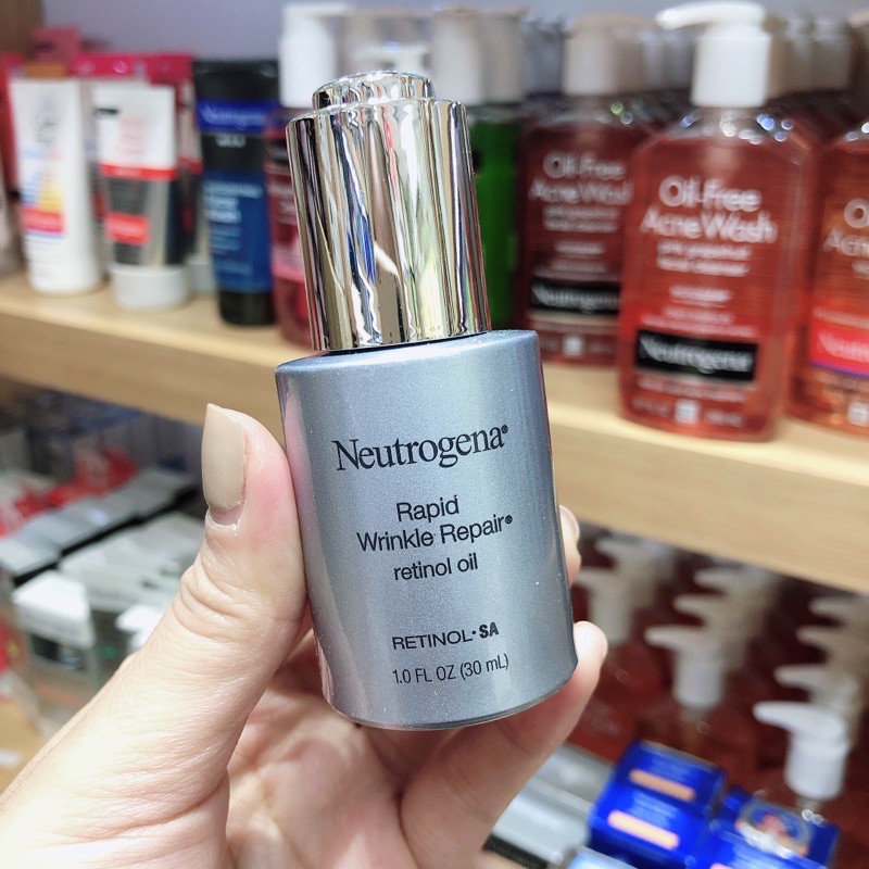 Tinh dầu dưỡng Neutrogena Rapid Wrinkle Repair Retinol Oil ( 30mL )