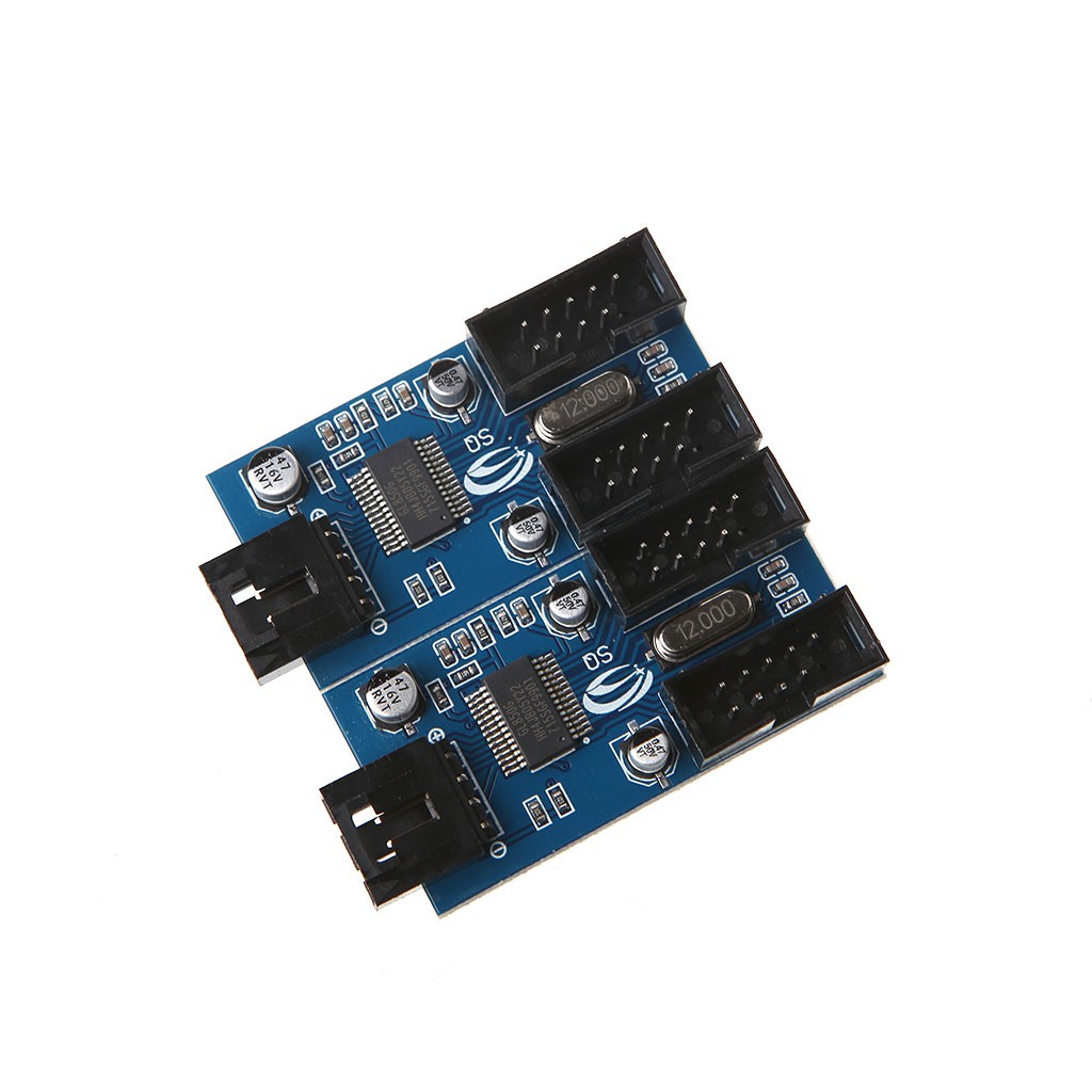 Đầu chuyển đổi 1 đầu cắm 9 Pin USB sang sang 4 cổng cắm cho bo mạch chủ chất lượng cao