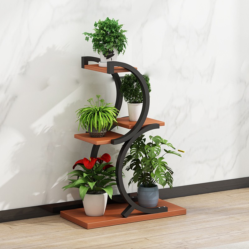 Kệ trang trí cây cảnh trong nhà  IRS Bonsai Shelf. Đơn giá 1 chiếc - 1 bên - Mã KH03. Freeship XTRA - Voucher - Combo