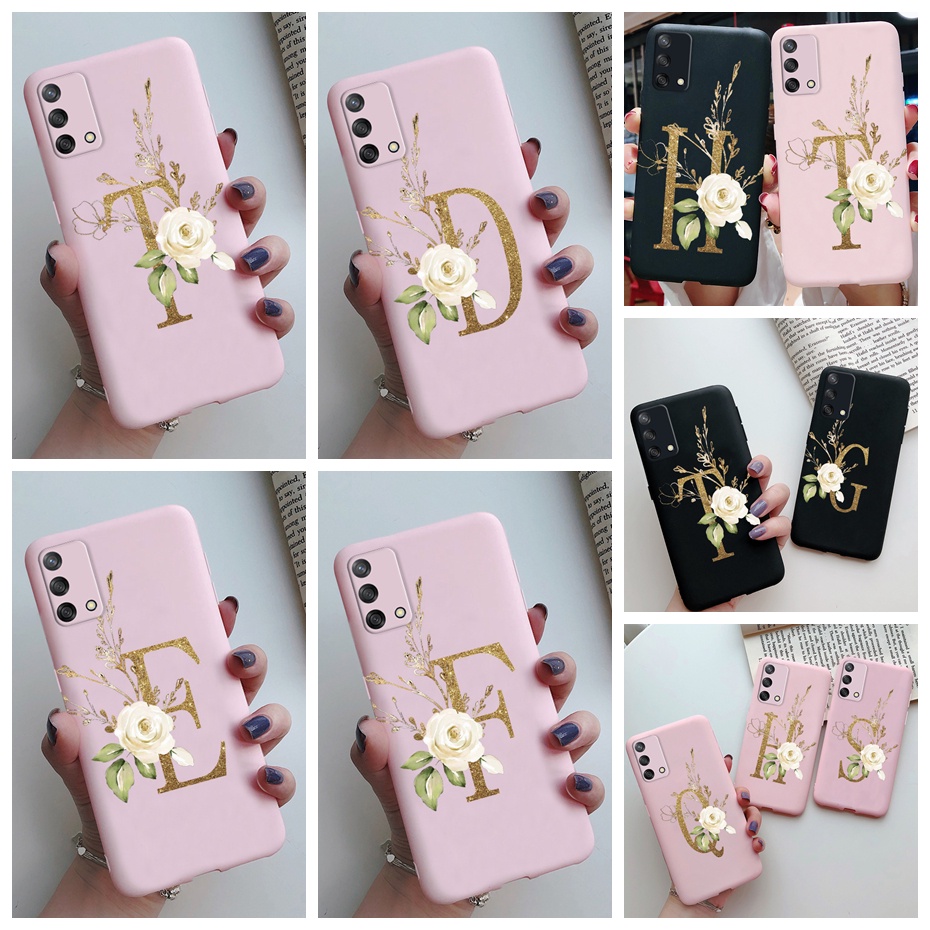 Ốp Điện Thoại Mềm Họa Tiết Hoa Và Chữ Cho Oppo A74 F19 Oppoa74 2021 Chp2219 Oppof19 Chp2219 F 19 A 74 4g