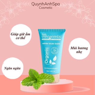 Dầu giữ ấm ngực organic hương bạc hà 75ml quynhanhspa20 - ảnh sản phẩm 1