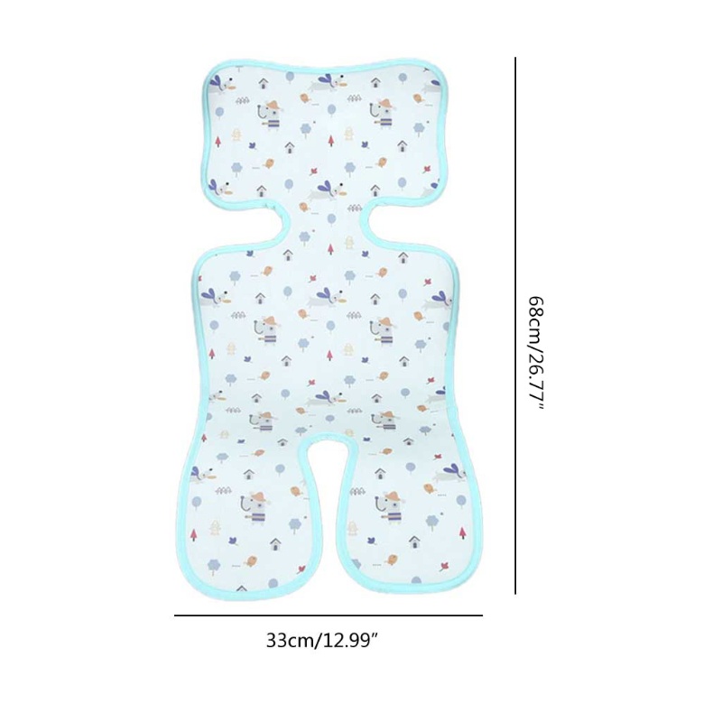 Tấm Lót Xe Đẩy Em Bé 3D Thoáng Khí