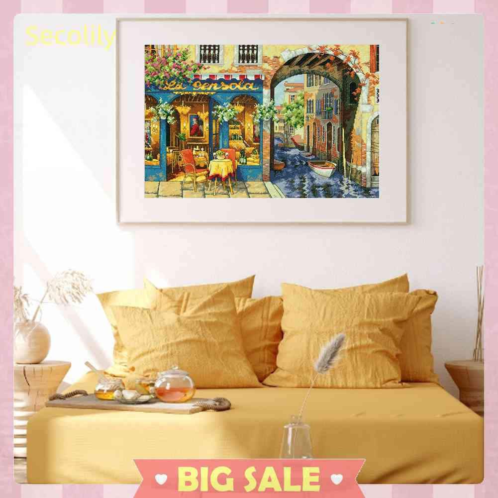 Seco Bộ Tranh Thêu Chữ Thập Thủ Công 11CT 3 Tuổi Phong Cách Châu Âu