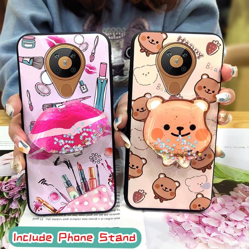 Ốp điện thoại silicon họa tiết hoạt hình thời trang dành cho Nokia-5.3