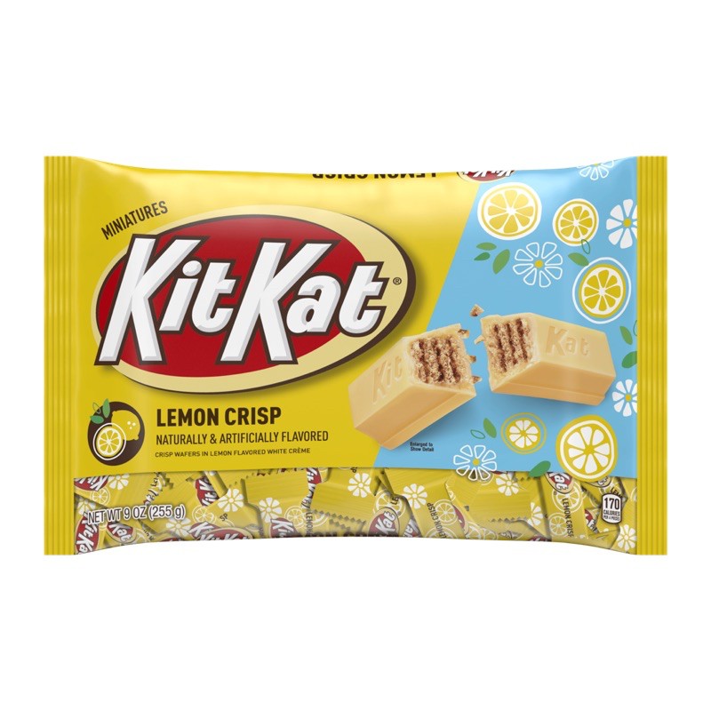 [Date 02/2022] SOCOLA KITKAT - Lemon Crisp - Kitkat Chanh - Túi 255g