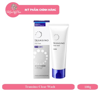 Sữa Rửa Mặt Cao Cấp Transino Clear Wash Nhật Bản - 100g