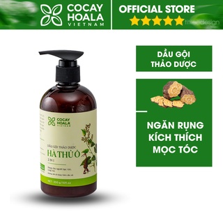 Dầu Gội Hà Thủ Ô 2in1 Giảm Rụng Tóc Bạc Tóc Cocayhoala 450g