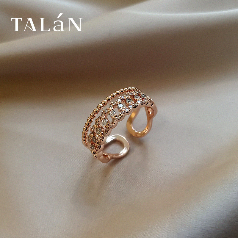 Nhẫn thiết kế phong cách thời trang Hàn