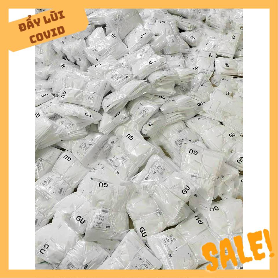 ÁO SƠ MI GU HIỀN HỒ NGẮN TAY CÓ TÚI HOTTREND MÀU TRẮNG | BigBuy360 - bigbuy360.vn