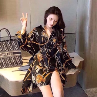 Áo sơ mi dáng dài