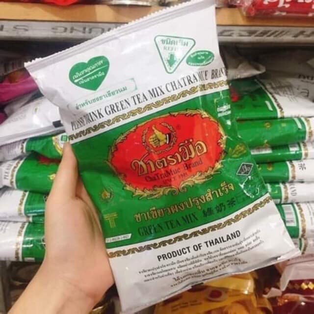 Bột trà xanh Thái giá 55k/ gói 200g