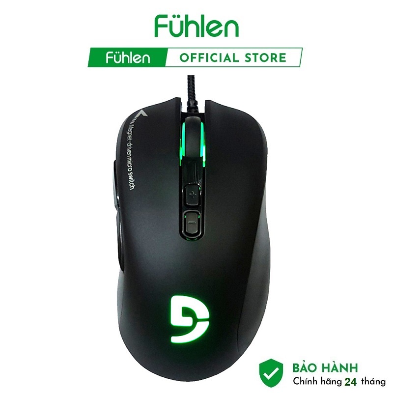Chuột Gaming có dây Fuhlen G90 EVO - Hàng Chính Hãng Bảo Hành 24 Tháng