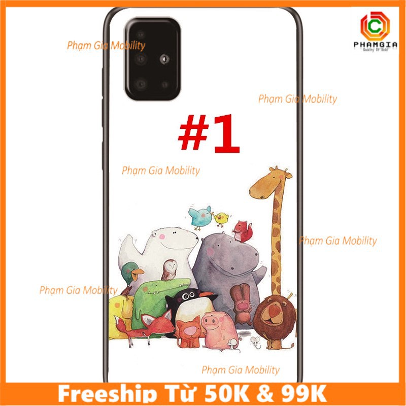 Ốp lưng Bare Bear Samsung Galaxy A71/A51/A41/A31/A21/A11 hình đẹp