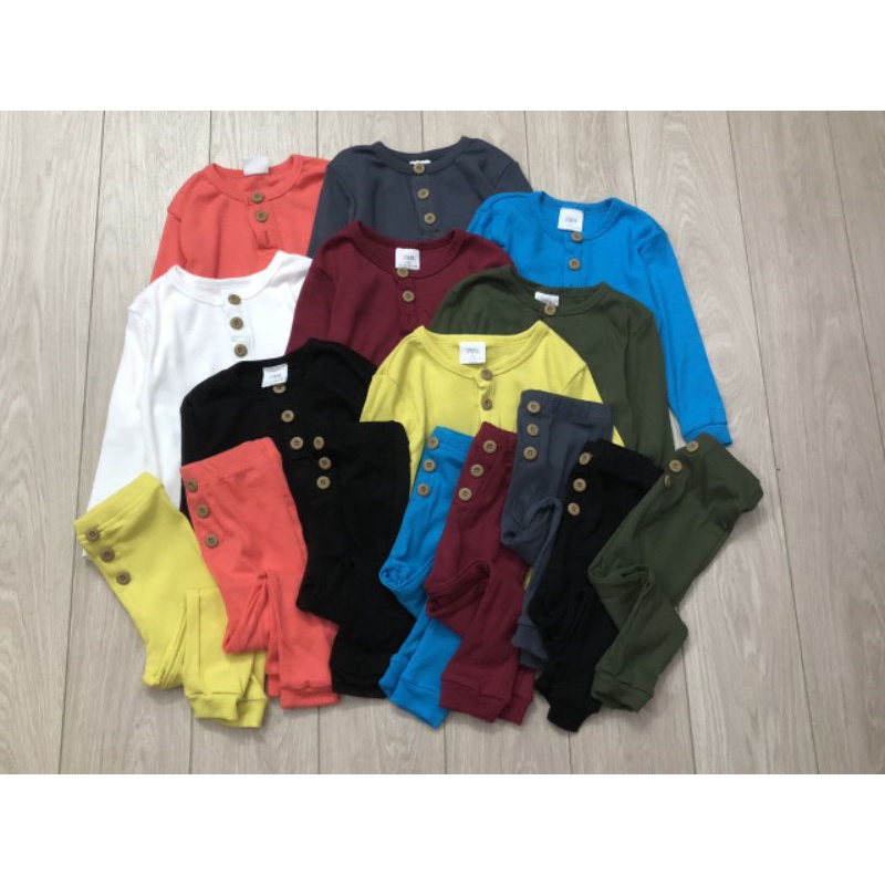 bộ dài tay Zara VNXK chất len tăm xịn xò