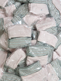 Set 5 áo lá bé gái xuất dư