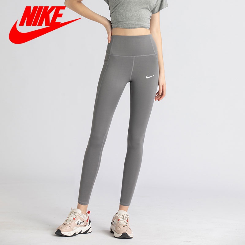 Quần Legging Thể Thao nike 2022 Lưng Cao Có Túi Tiện Dụng Cho Nữ
