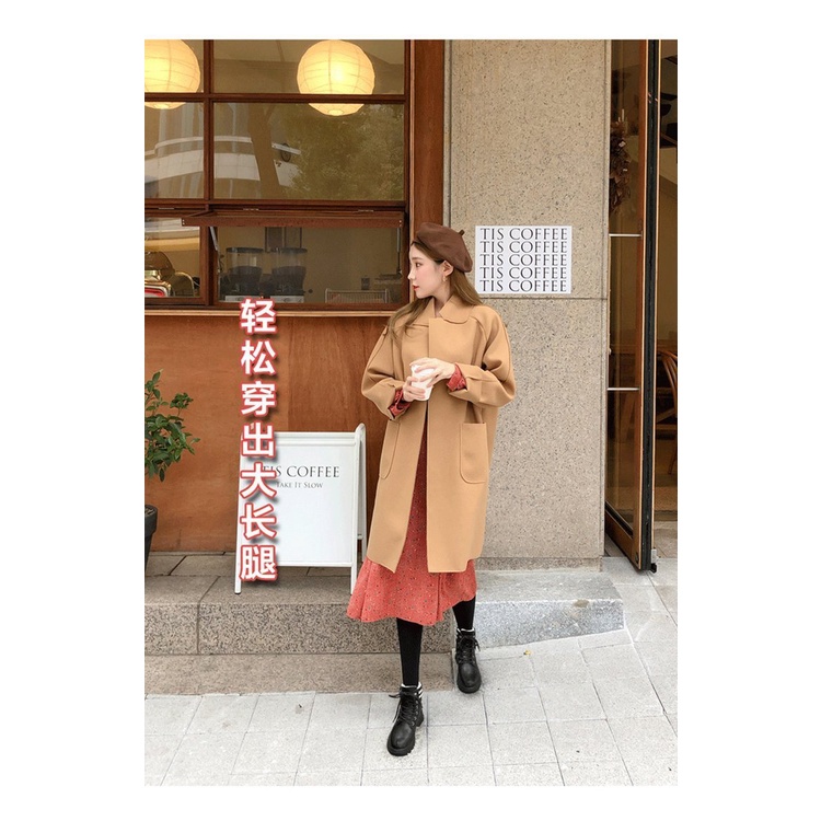 Giày bốt Martin cotton cổ cao đến mắt cá chân thời trang thu đông mới cho nữ 2021