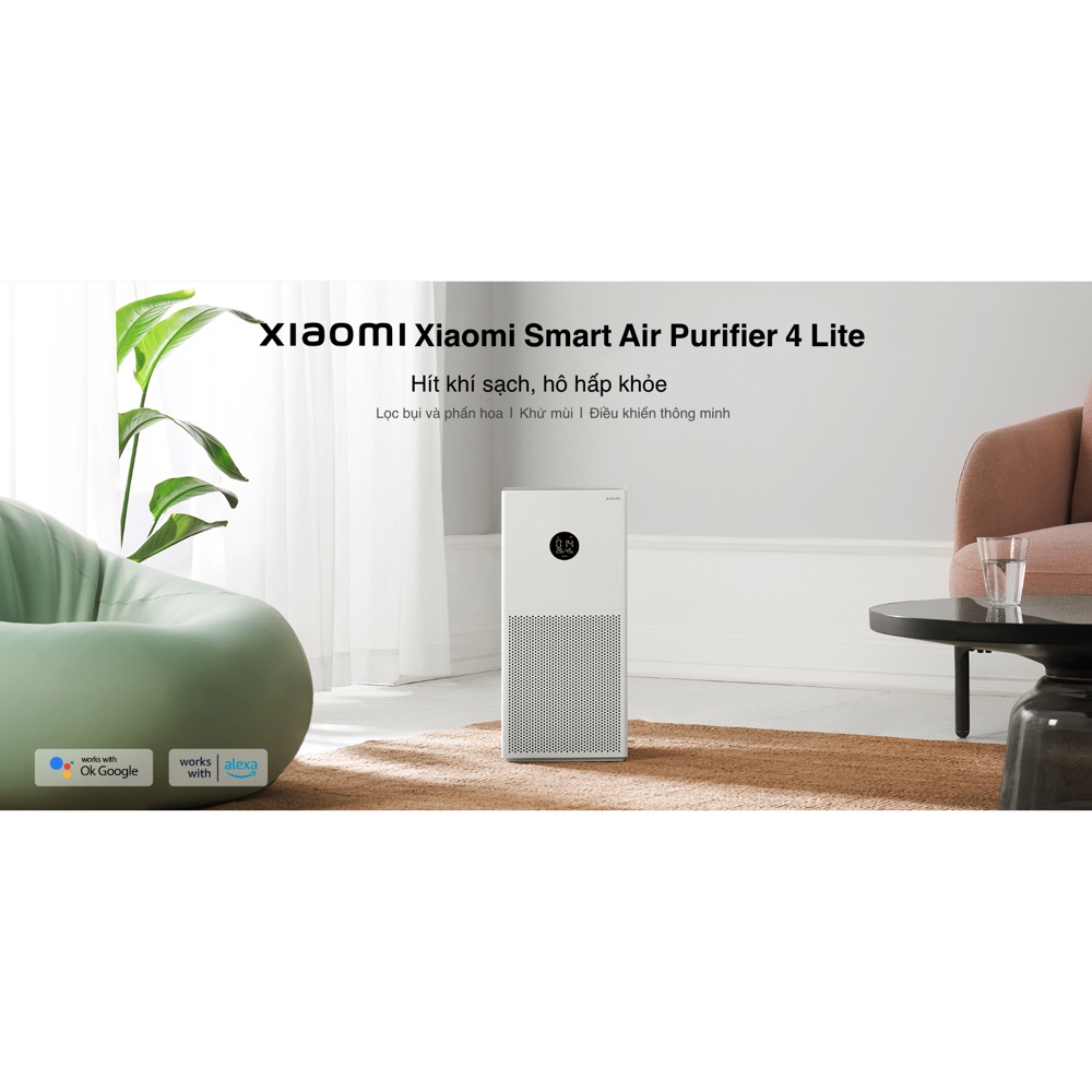 [Hỏa Tốc HN] Máy Lọc Không Khí Xiaomi Mi Air Purifier 4 I 4 Lite I 3H I 3C - Quốc Tế - Chính Hãng BH 12 Tháng