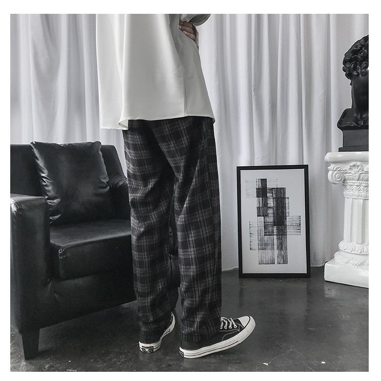 Quần caro nam nữ thời trang bền đẹp chóng nhăn vải êm quần nam nữ basic quần unisex nam nữ [HÀNG TỐT] | BigBuy360 - bigbuy360.vn