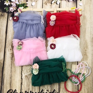 Đầm Cherry kèm chuỗi