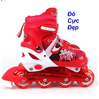 *MUA 1 ĐƯỢC 4* GIÀY TRƯỢT PATIN  BÁNH PHÁT SÁNG TẶNG ĐỒ BẢO VỆ+ BỘ BẤM MÓNG TIỆN LỢI+TÚI XÁCH