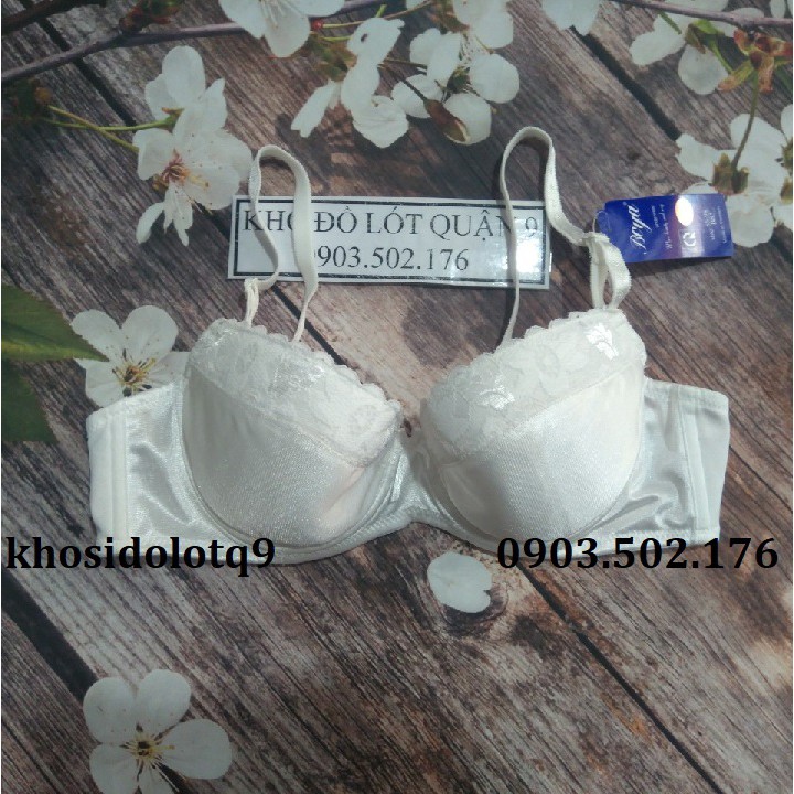Áo lót có gọng không mút ren 3 phân