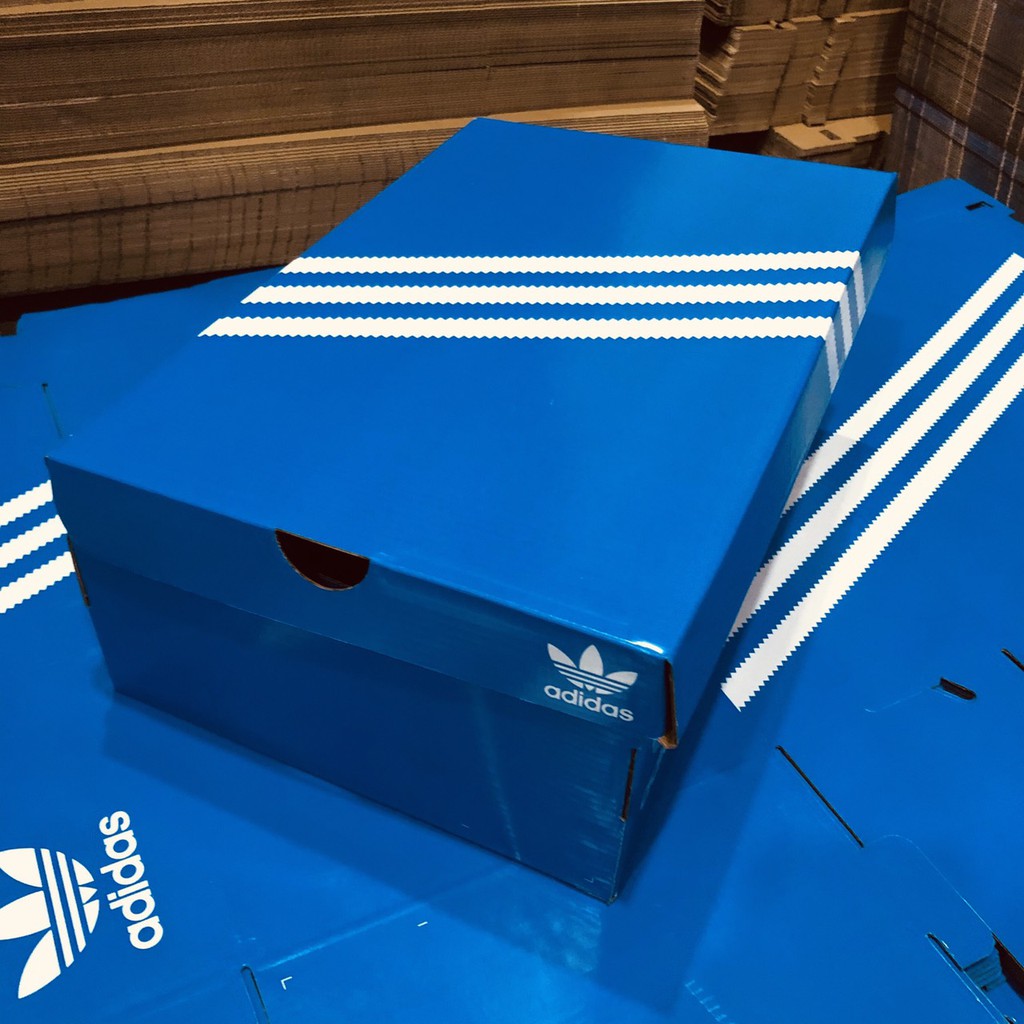 20 HỘP ĐỰNG GIÀY ADIDAS SIZE 32X22X12CM MÀU XANH