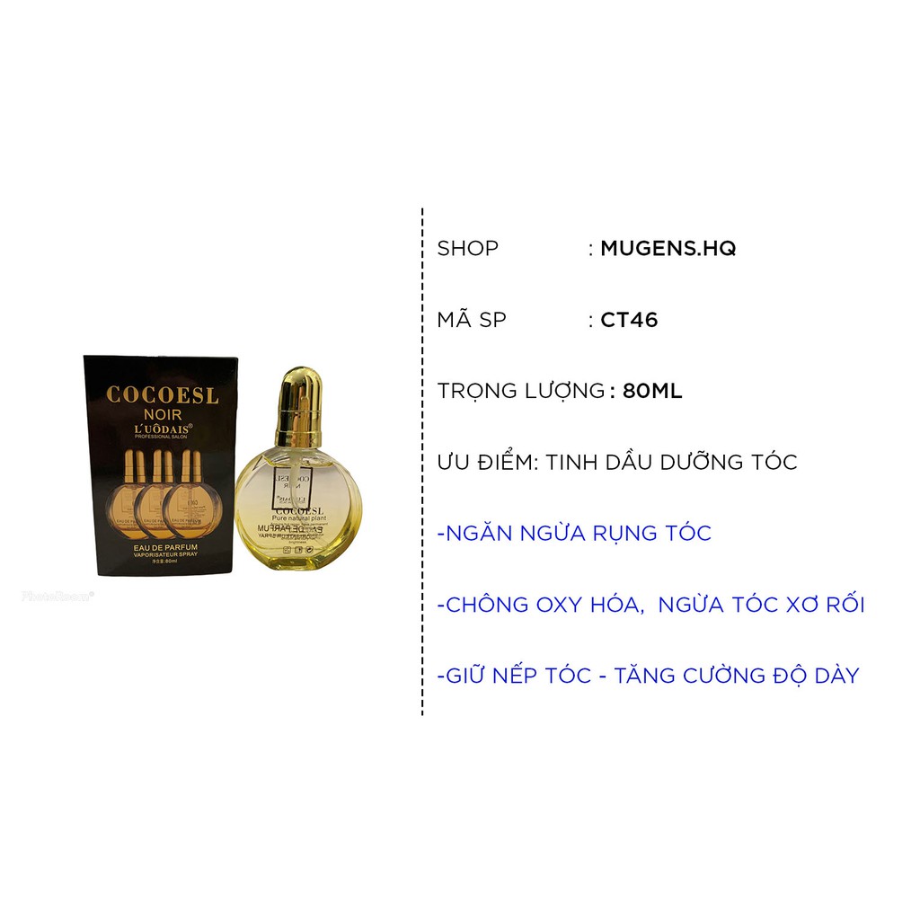 Tinh dầu dưỡng tóc hương nước hoa L’UÔDAIS  80ml CT46