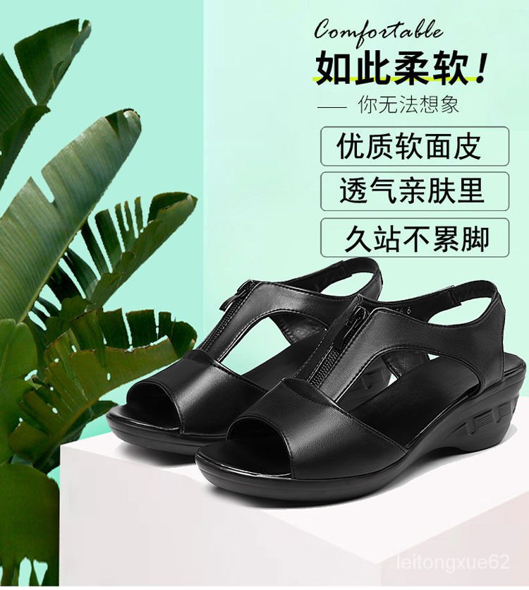 Giày sandal cao gót hở ngón thời trang mùa hè dành cho nữ 2021