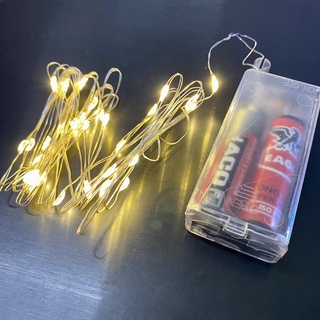 1 Dây Đèn Led Trang Trí Đom Đóm 3 Mét 30 Bóng Mini, Không Chớp