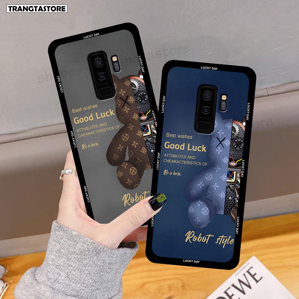 Ốp lưng Samsung S9 / S9 Plus / S9+ in hình gấu Bearbrick,Mountain,xanh,đen,đỏ giá rẻ