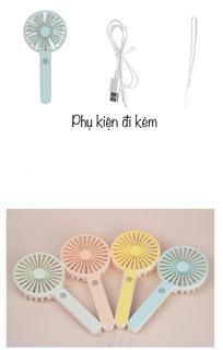 Quạt cầm tay siêu nhẹ mini chính hãng Yase siêu mát f23