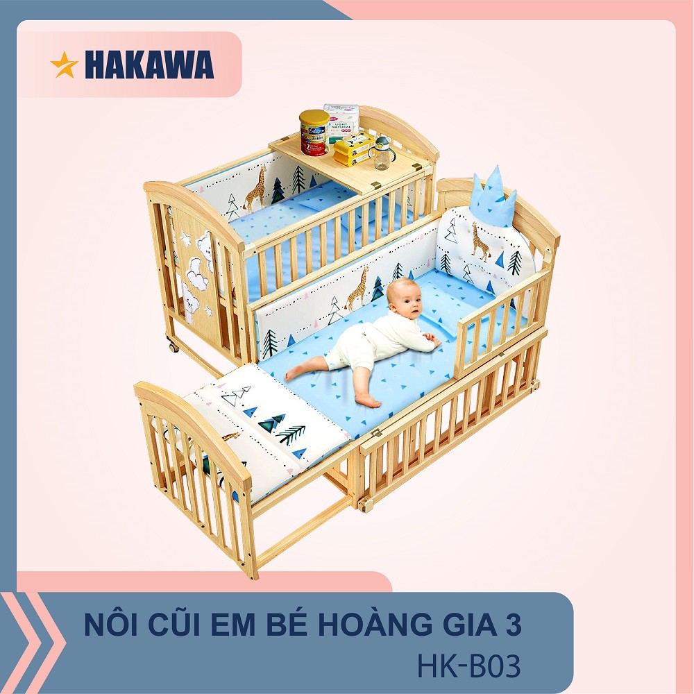 NÔI CŨI EM BÉ HAKAWA HOÀNG GIA 4 HK-B03 - PHÂN PHỐI CHÍNH HÃNG - BẢO HÀNH 3 NĂM CHÍNH HÃNG