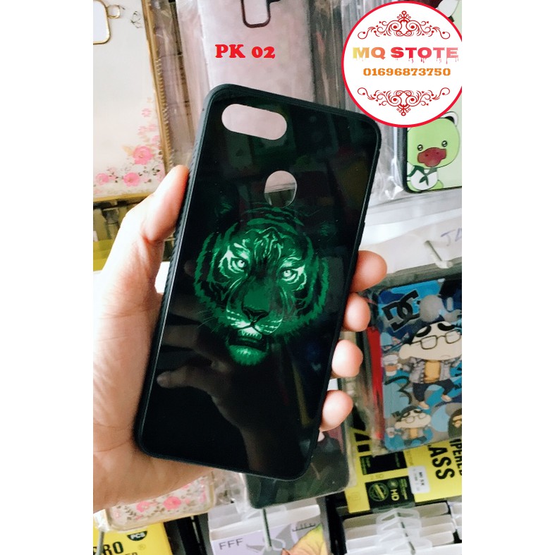 [Freeship toàn quốc từ 50k] OPPO F9 ỐP LƯNG KÍNH HÌNH DẠ QUANG ĐỔI MÀU CỰC CHÁT( CÓ VIDEO)